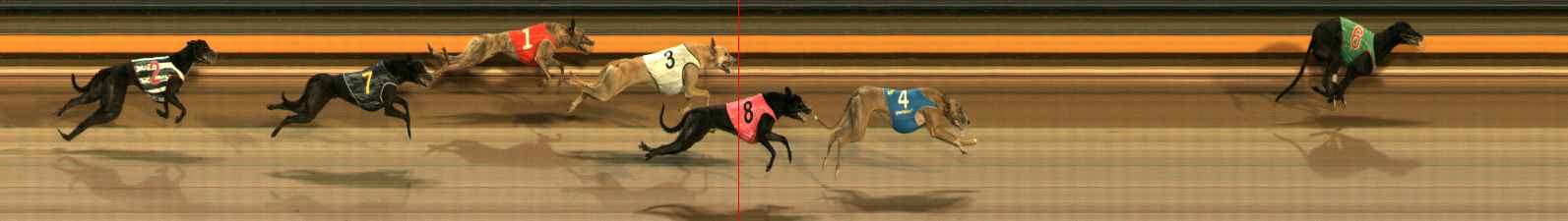 Photo finish for Ballarat Race 6