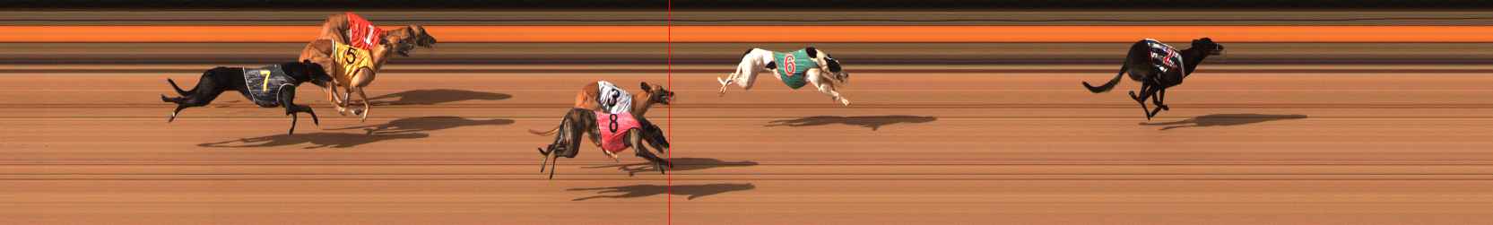Photo finish for Ballarat Race 8