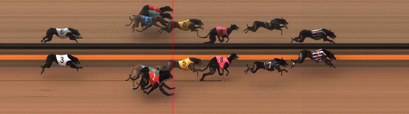 Photo finish for Ballarat Race 12