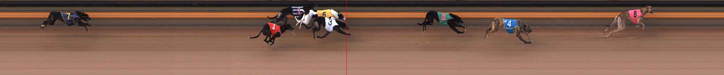 Photo finish for Ballarat Race 6
