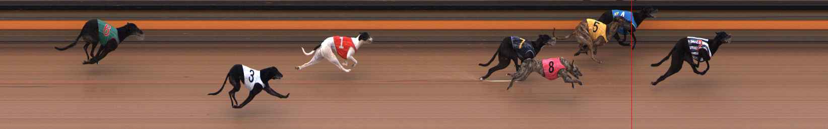 Photo finish for Ballarat Race 14