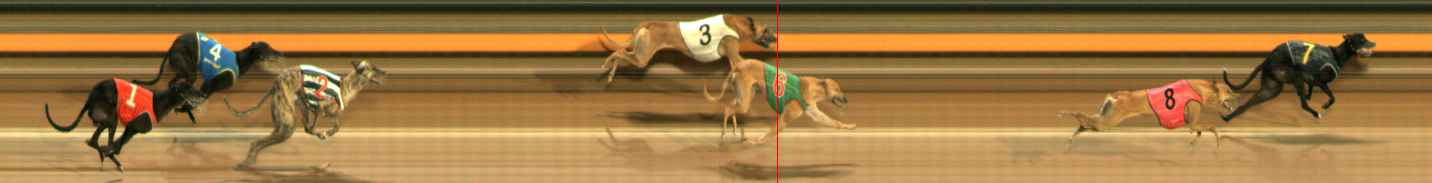 Photo finish for Ballarat Race 6