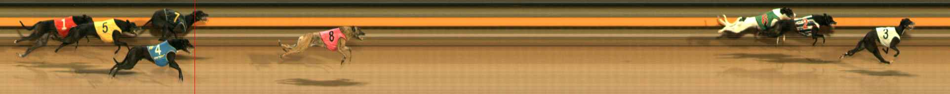 Photo finish for Ballarat Race 12
