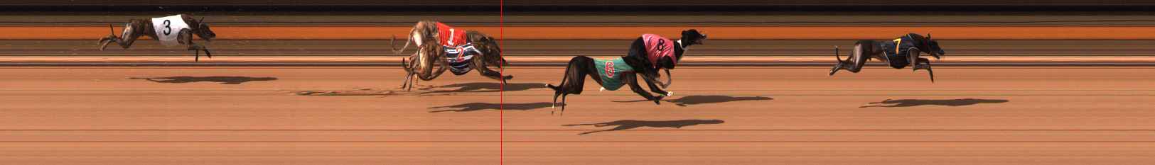 Photo finish for Ballarat Race 8