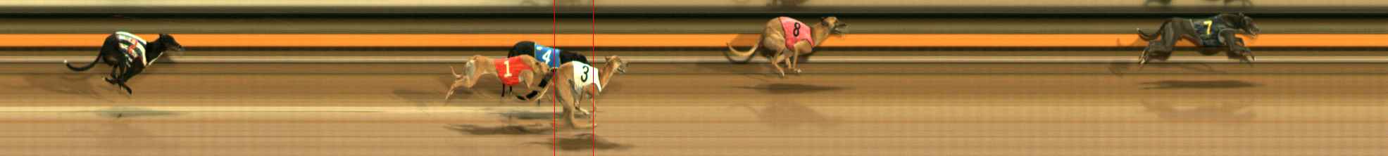Photo finish for Ballarat Race 8