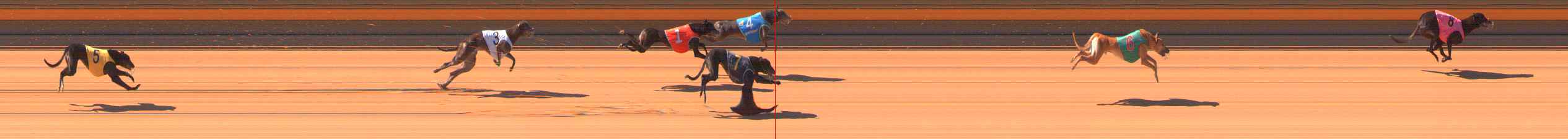 Photo finish for Ballarat Race 3