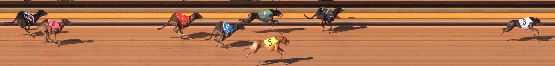 Photo finish for Ballarat Race 12