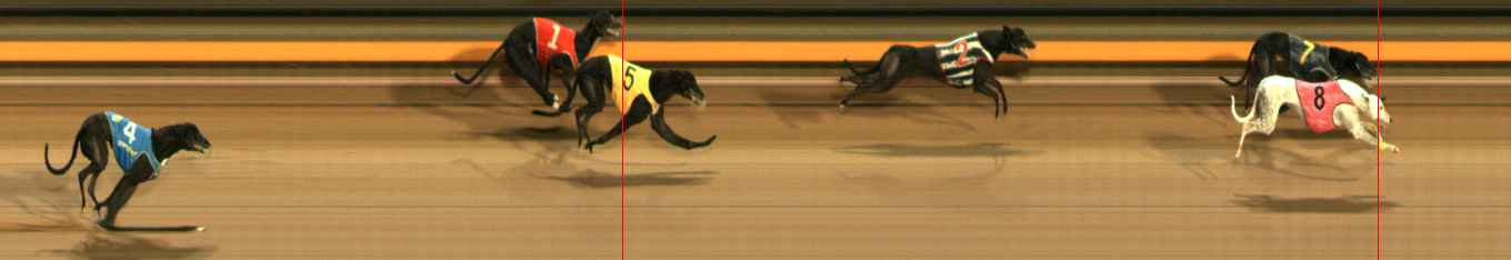 Photo finish for Ballarat Race 8