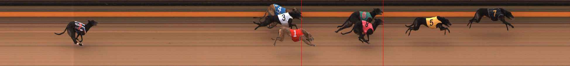 Photo finish for Ballarat Race 6