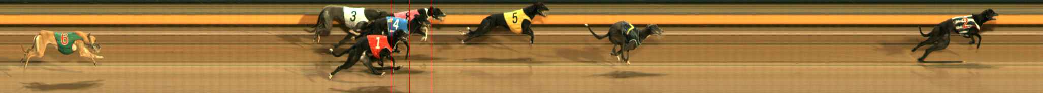 Photo finish for Ballarat Race 6
