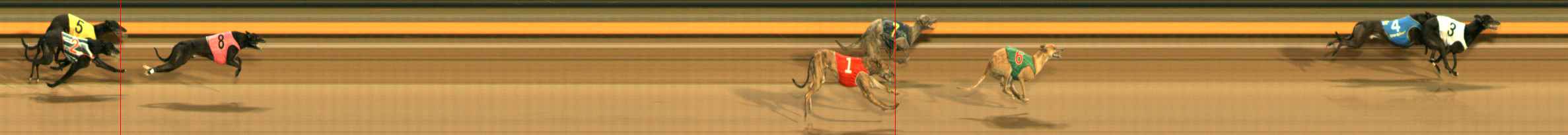 Photo finish for Ballarat Race 8