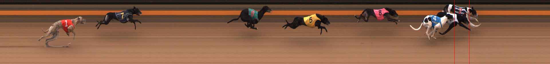 Photo finish for Ballarat Race 9