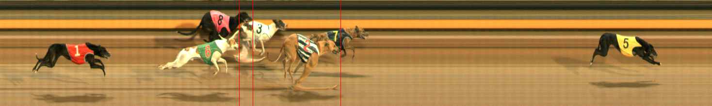 Photo finish for Ballarat Race 8