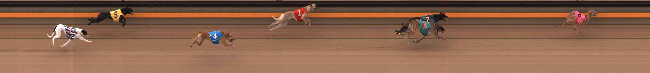Photo finish for Ballarat Race 7
