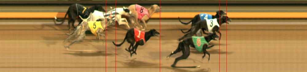 Photo finish for Ballarat Race 8