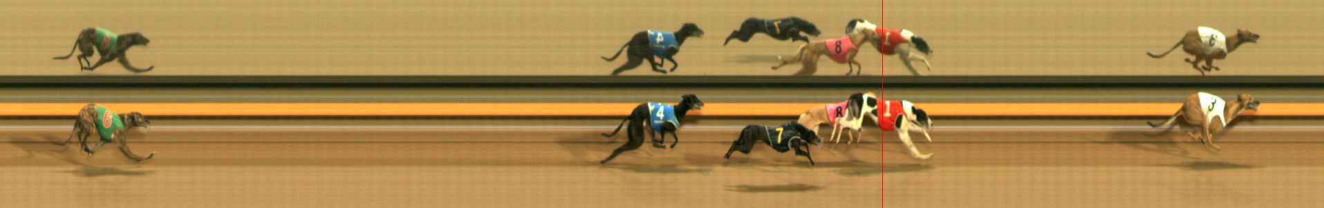 Photo finish for Ballarat Race 12
