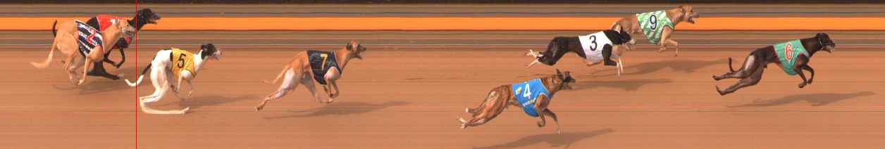 Photo finish for Ballarat Race 5