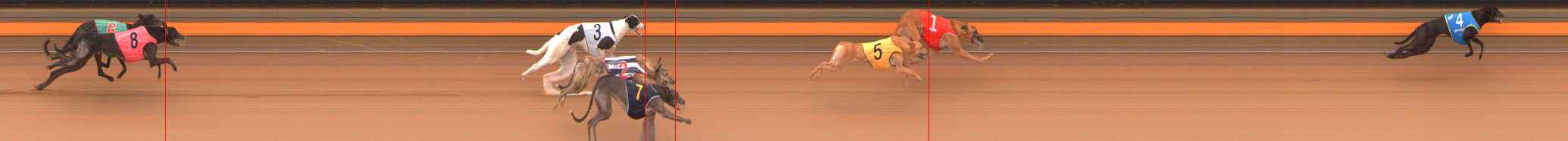 Photo finish for Ballarat Race 6