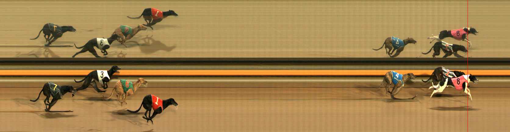 Photo finish for Ballarat Race 3