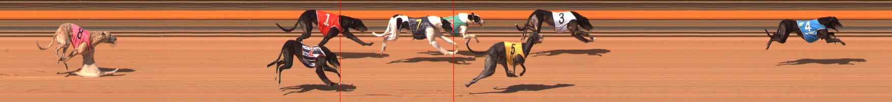 Photo finish for Ballarat Race 7