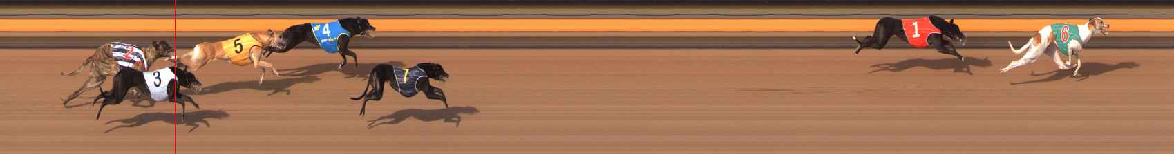 Photo finish for Ballarat Race 12