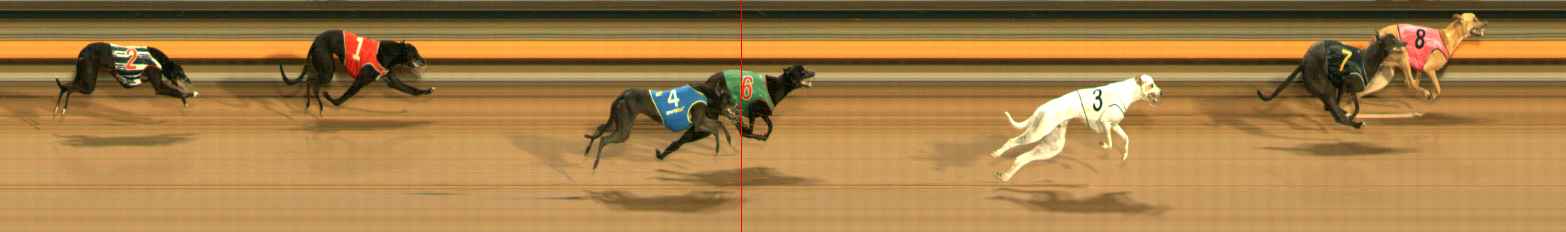 Photo finish for Ballarat Race 3