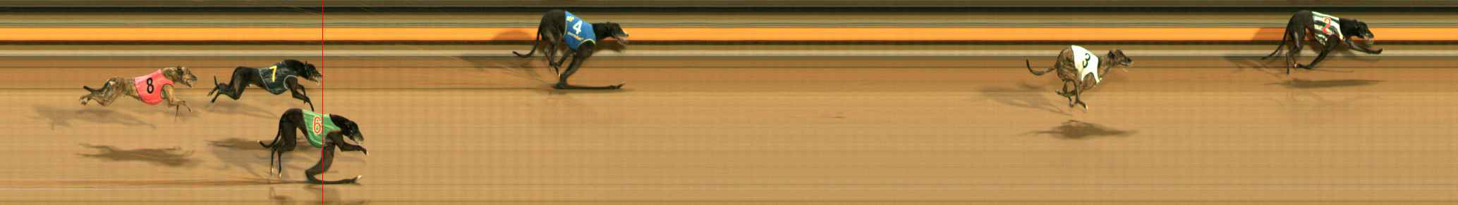 Photo finish for Ballarat Race 8
