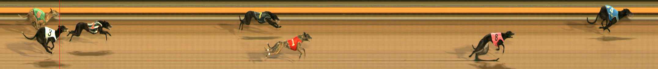 Photo finish for Ballarat Race 12