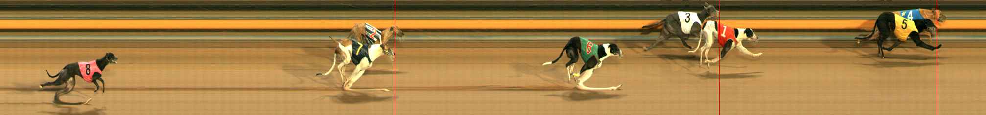 Race result finish photo