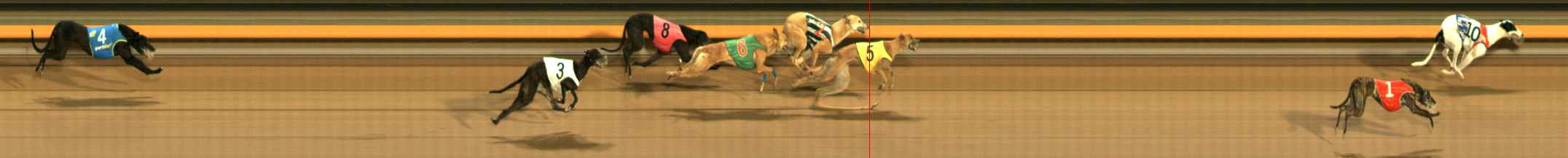 Photo finish for Ballarat Race 6