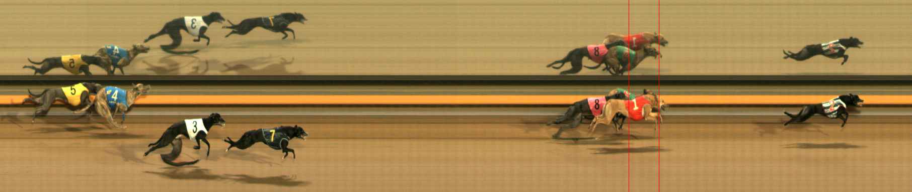 Photo finish for Ballarat Race 13