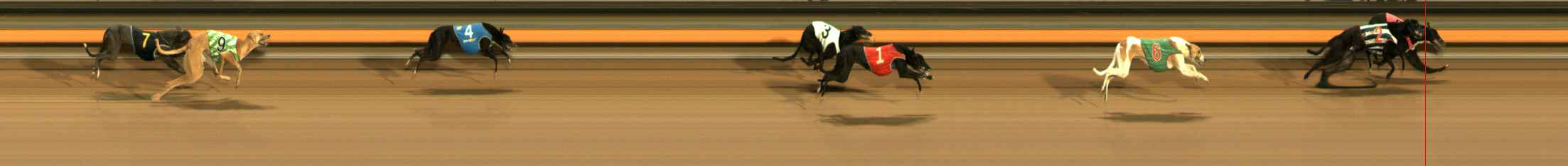 Photo finish for Ballarat Race 5