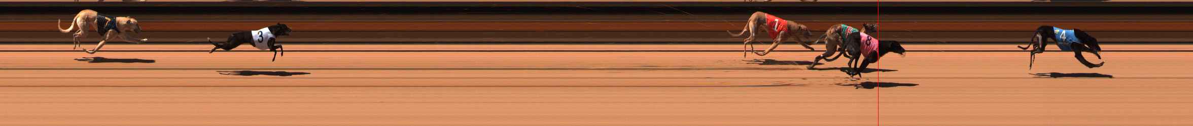 Photo finish for Ballarat Race 9