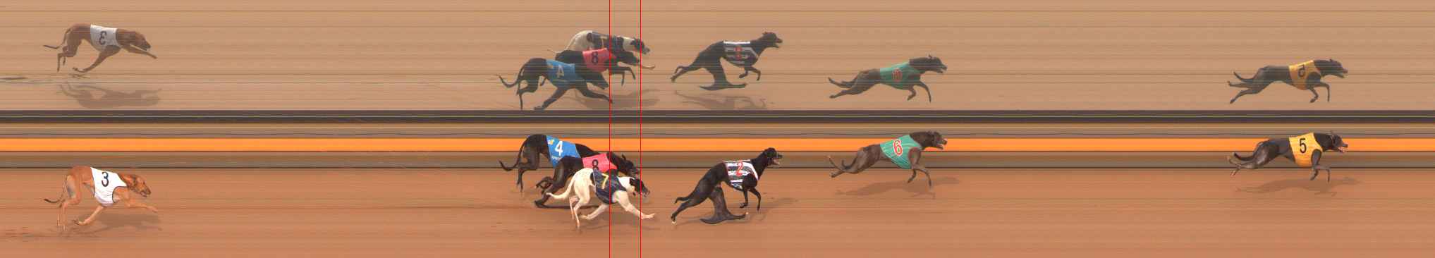 Photo finish for Ballarat Race 5