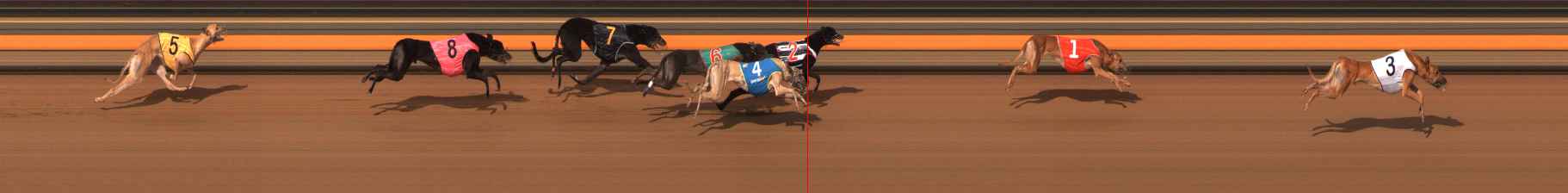 Photo finish for Ballarat Race 5