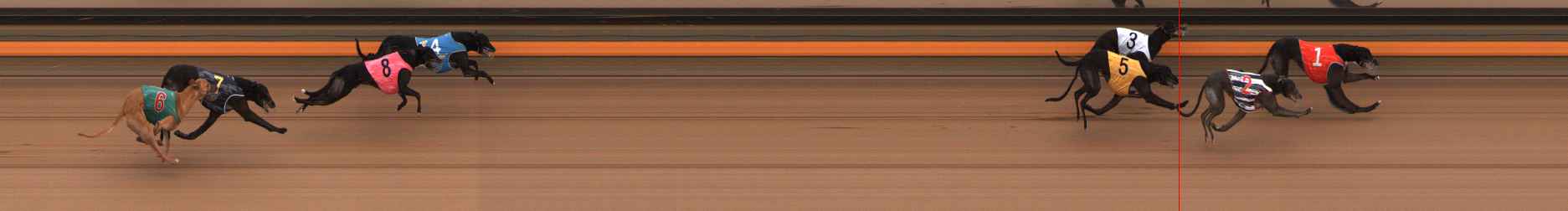 Photo finish for Ballarat Race 13