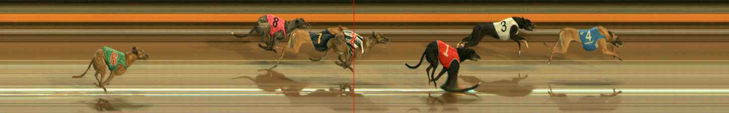 Photo finish for Ballarat Race 9
