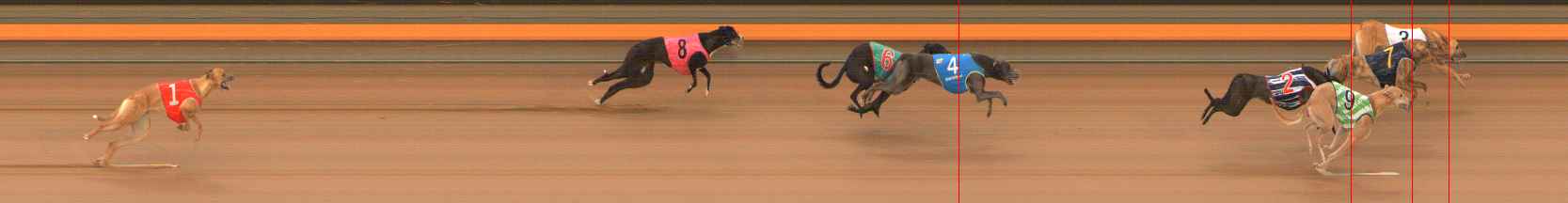 Photo finish for Ballarat Race 4
