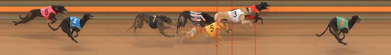 Photo finish for Ballarat Race 5
