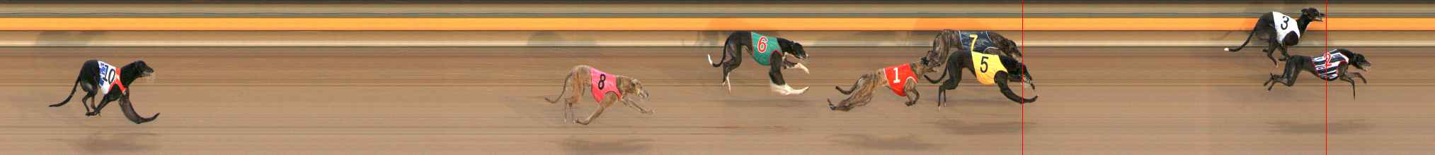 Photo finish for Ballarat Race 6