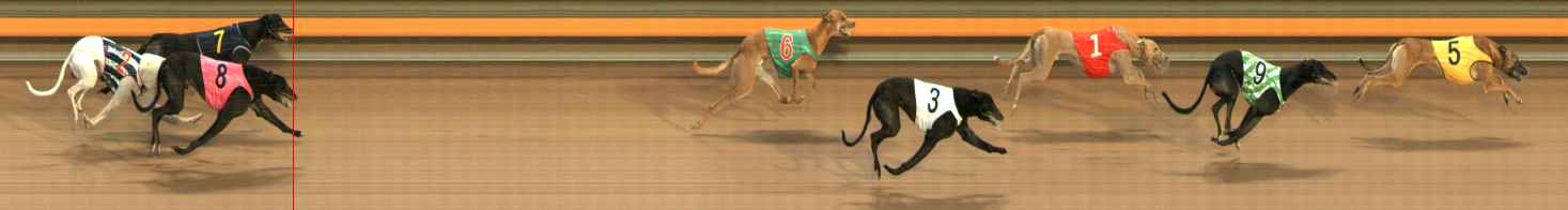 Photo finish for Ballarat Race 8