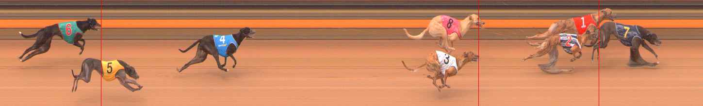 Photo finish for Ballarat Race 3