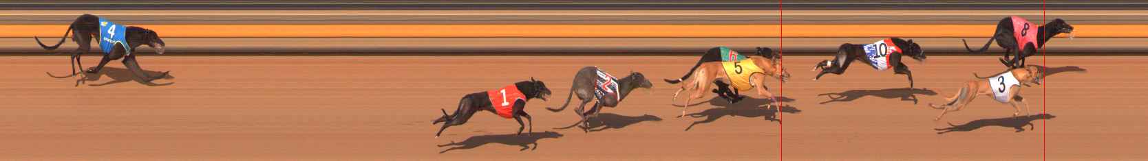 Photo finish for Ballarat Race 6