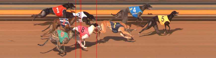 Photo finish for Ballarat Race 7