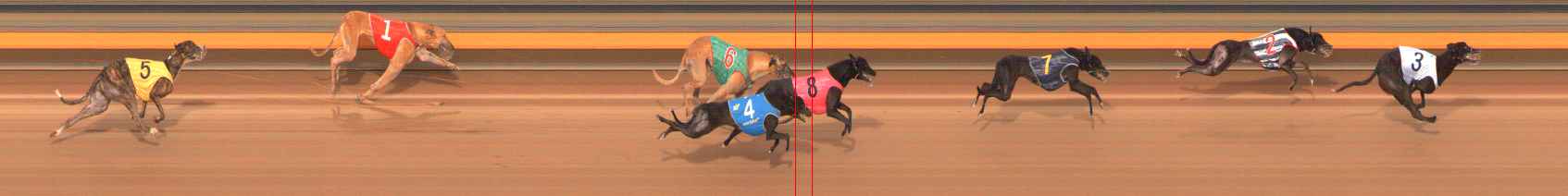 Photo finish for Ballarat Race 9