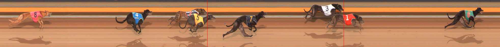 Photo finish for Ballarat Race 10