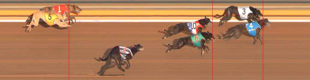 Photo finish for Ballarat Race 12