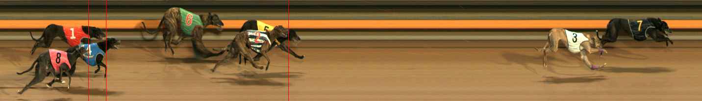 Photo finish for Ballarat Race 6