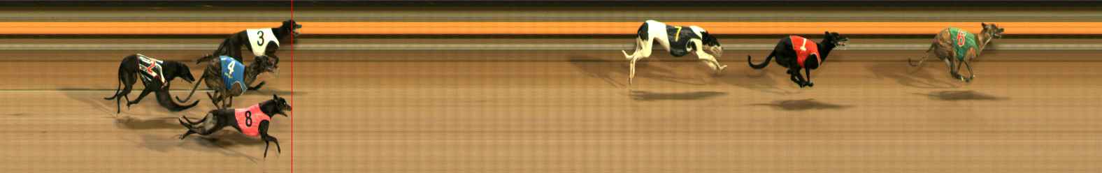 Photo finish for Ballarat Race 12