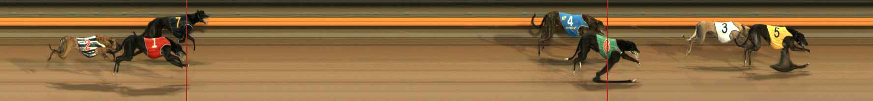 Photo finish for Ballarat Race 6
